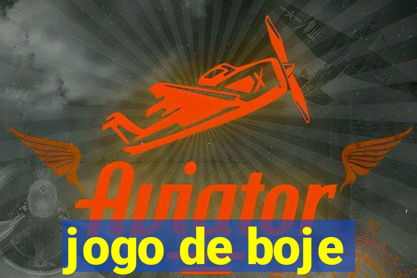 jogo de boje